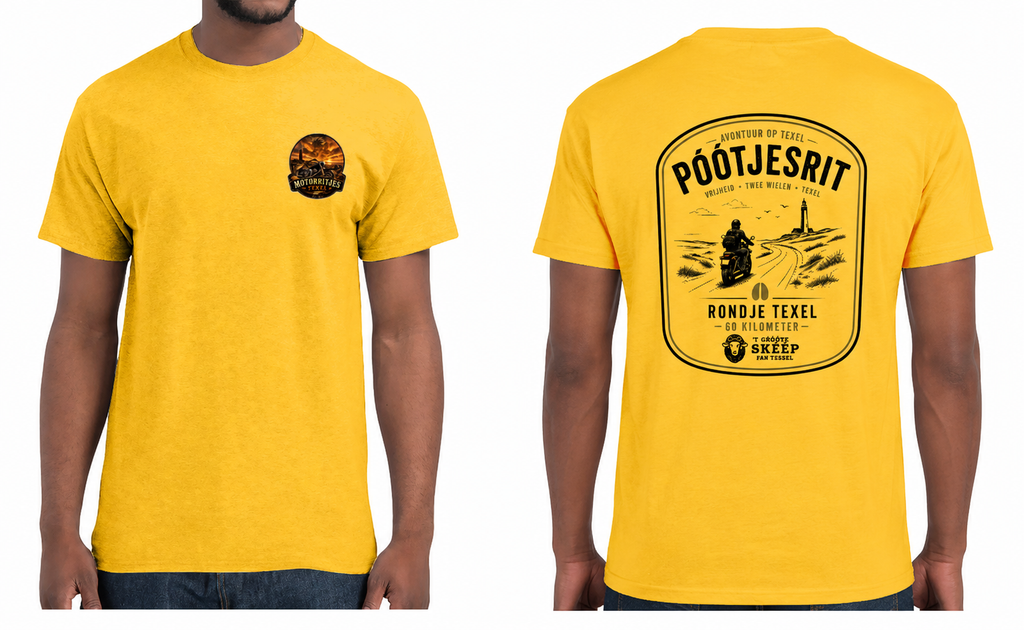 Shirt - Póótjesrit Rondje Texel