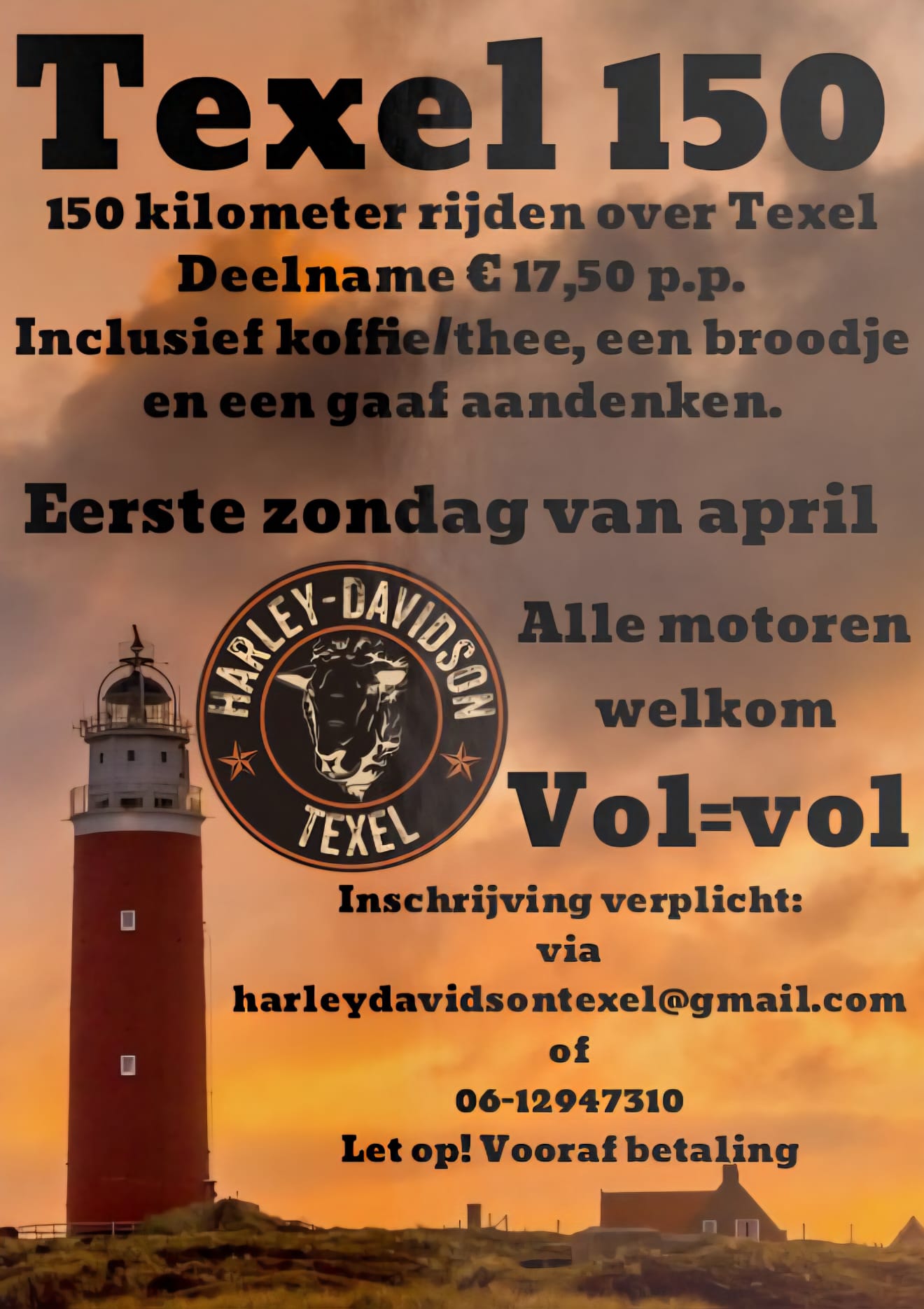 The Texel 150 on the first Sunday of April (Also part of 'T gróóte skéép fan Tessel)