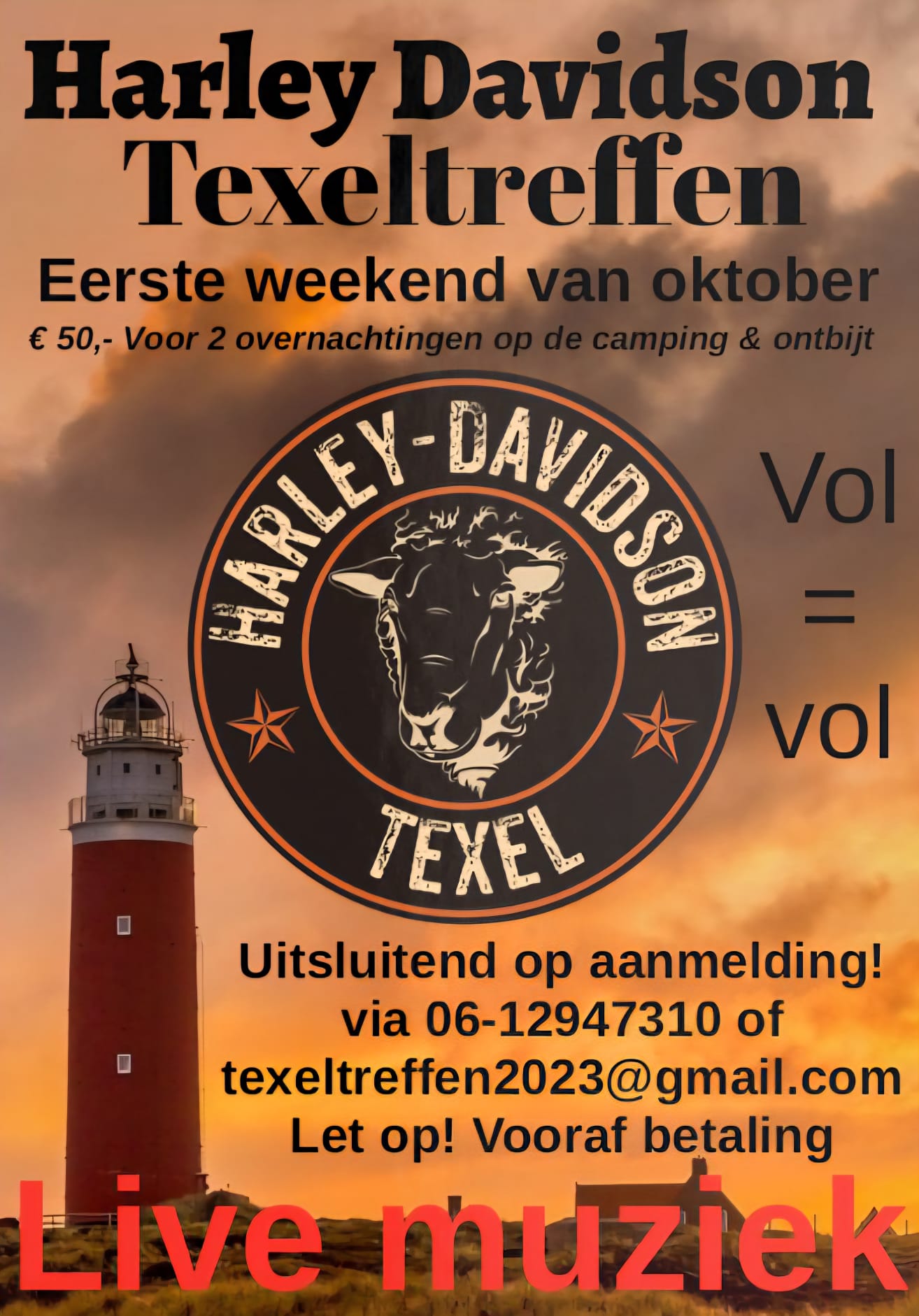 Texel Meet-up - Friday/Sunday