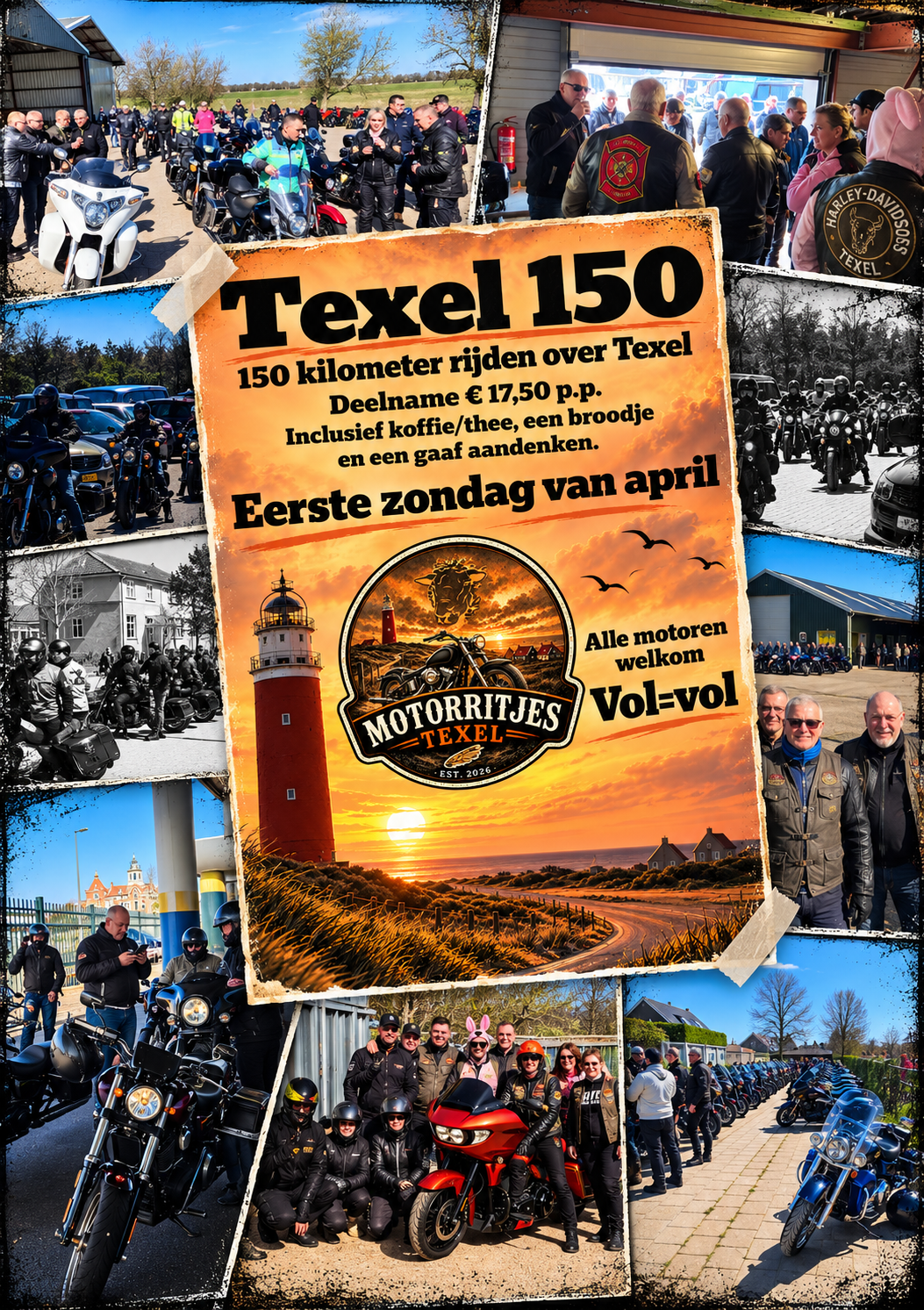 The Texel 150 on the first Sunday of April (Also part of 'T gróóte skéép fan Tessel)